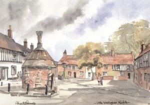 Little Walsingham Norfolk Watercolour