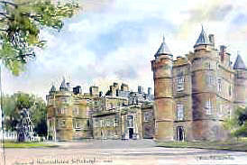 Holyrood Palace Watercolour