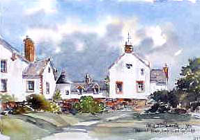 Dumfries, Maxwell House Watercolour