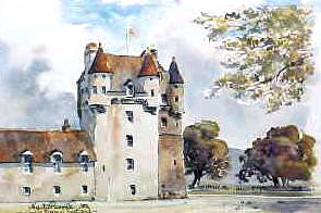Castle Fraser Watercolour