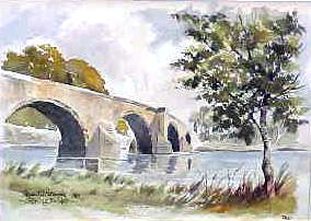 Stirling Bridge Watercolour
