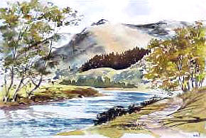 Glen Nevis Watercolour