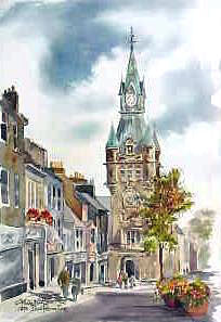 Dunfermline Watercolour