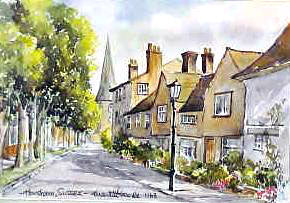 Horsham Sussex Watercolour