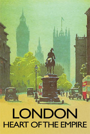 London Heart Of The Empire Poster