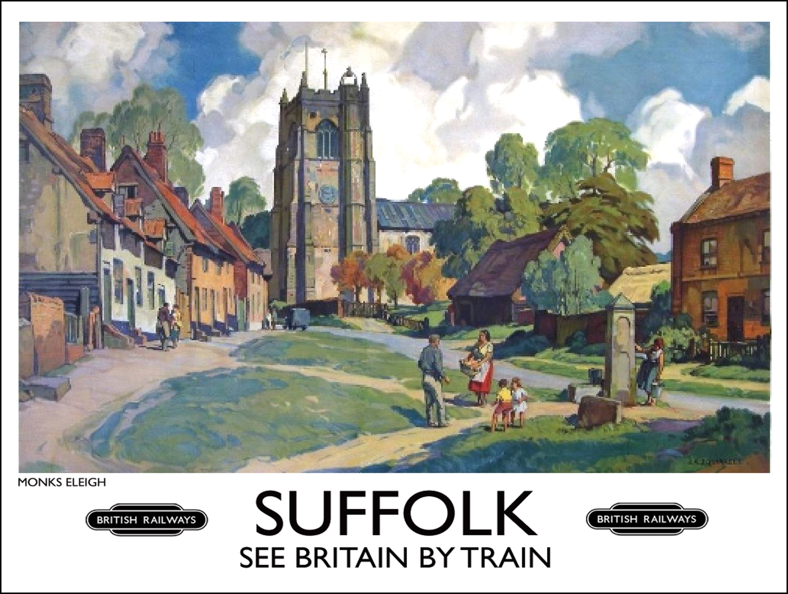 Suffolk Poster Alberene Royal Mail
