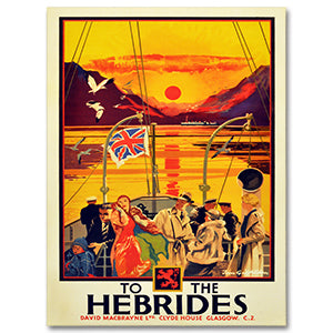 To The Hebrides Poster