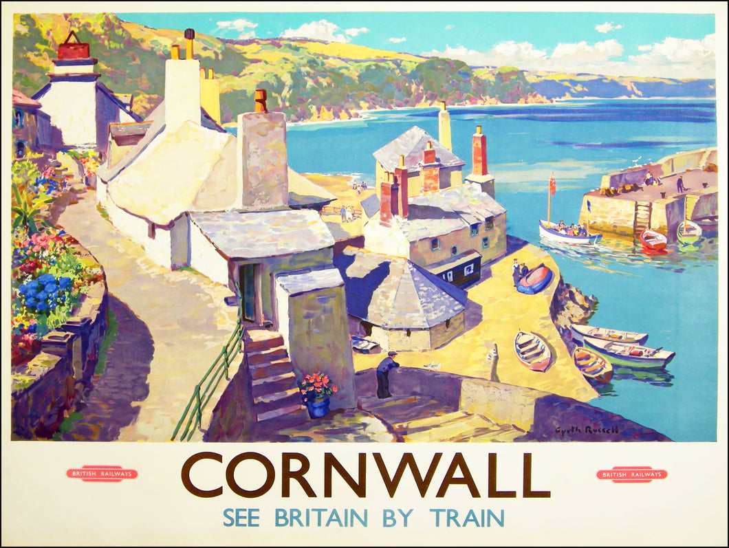 Cornwall 1952 Poster