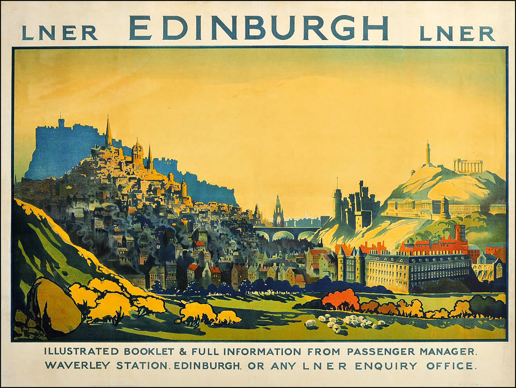 Edinburgh 1925 Poster