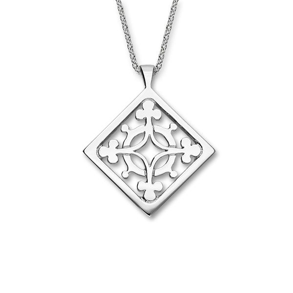 Orkney Traditional Silver Pendant P1142