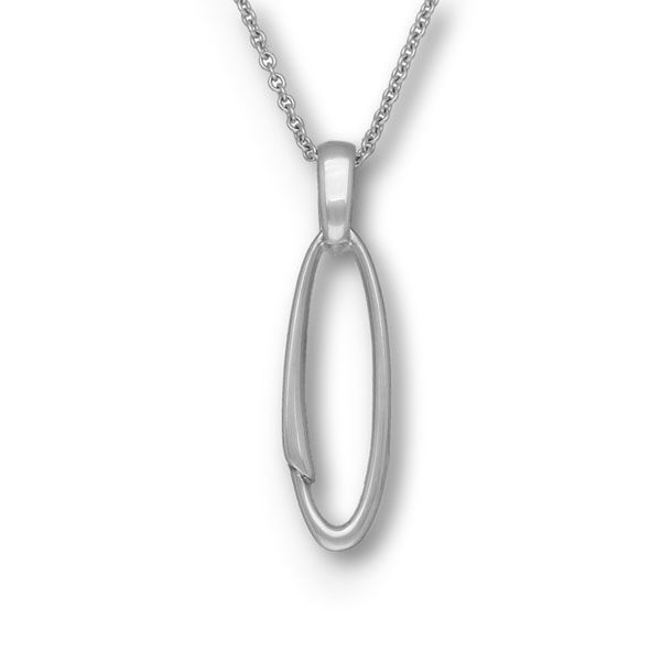 Flourish Silver Pendant P992