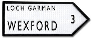 Wexford County Road Sign