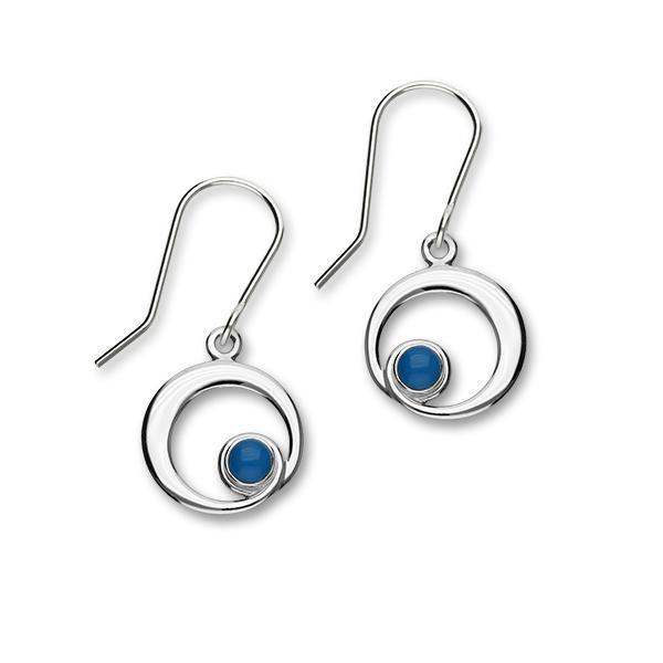 December Birthstone Silver Earrings SE376 Turquoise