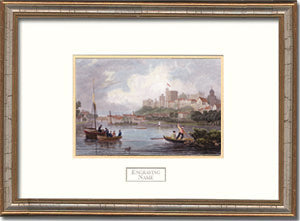 Windsor Castle Framed Engraving