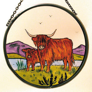 Highland Cattle Roundel