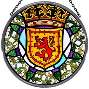 Lion And Thistle Roundel