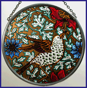 William Morris, Decorative Bird Roundel