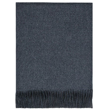 Load image into Gallery viewer, Charcoal Lambswool Blanket
