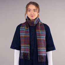 Load image into Gallery viewer, Anderson Modern Tartan Brushed Lambswool Scarf
