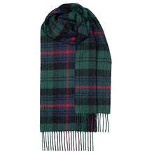 Load image into Gallery viewer, Armstrong Modern Tartan Brushed Lambswool Scarf
