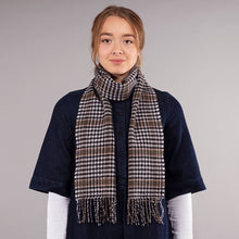 Load image into Gallery viewer, Burns Check Brushed Lambswool Scarf
