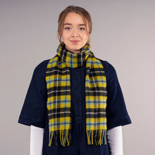 Load image into Gallery viewer, Cornish National Tartan Brushed Lambswool Scarf
