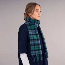 Load image into Gallery viewer, Campbell Ancient Tartan Brushed Lambswool Scarf
