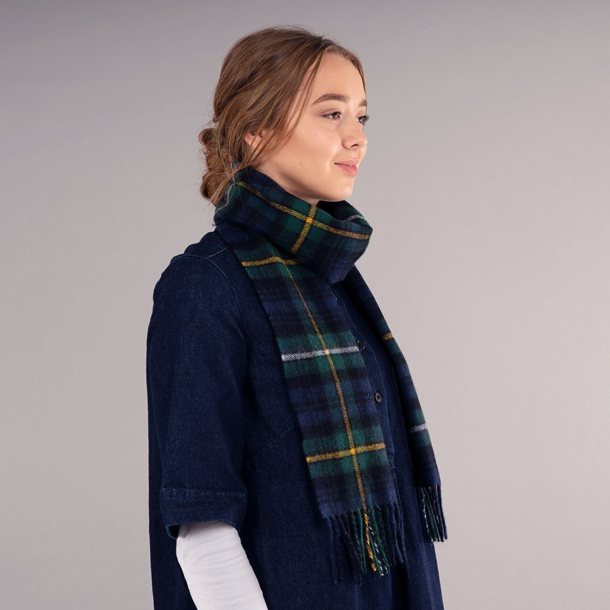 campbell tartan shawl