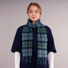 Load image into Gallery viewer, MacLeod of Harris Ancient Tartan Brushed Lambswool Scarf
