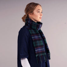 Load image into Gallery viewer, Mitchell Modern Tartan Brushed Lambswool Scarf
