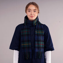 Load image into Gallery viewer, Smith Modern Tartan Brushed Lambswool Scarf
