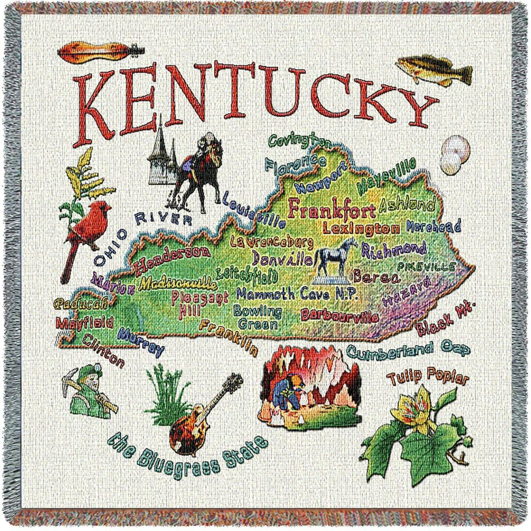 State of Kentucky Cotton Lap Square