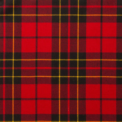 Brodie Red Modern Light Weight Tartan Fabric
