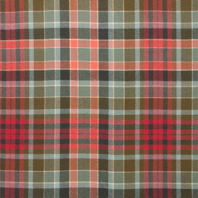 Gordon Red Weathered Light Weight Tartan Fabric