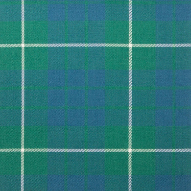 Hamilton Green Ancient Light Weight Tartan Fabric