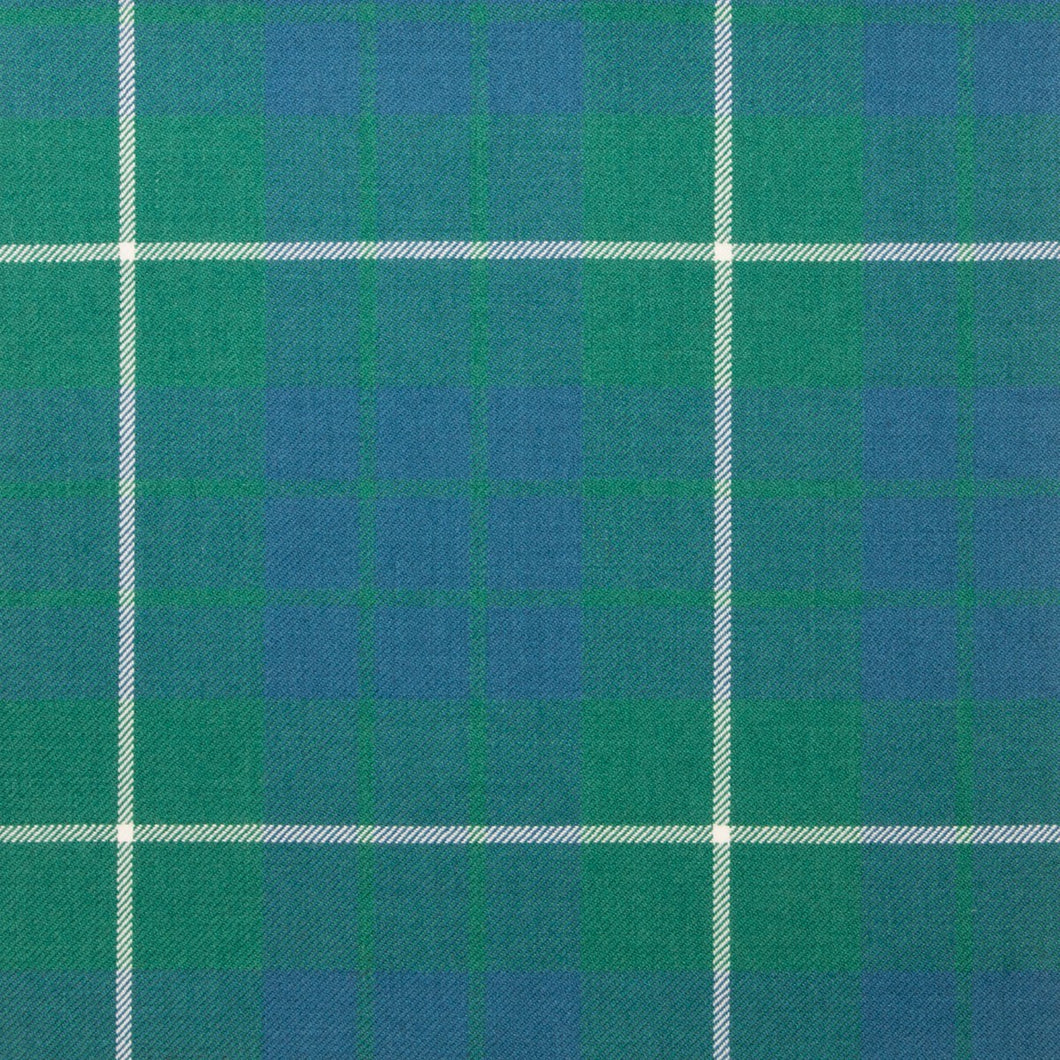 Hamilton Green Ancient Light Weight Tartan Fabric