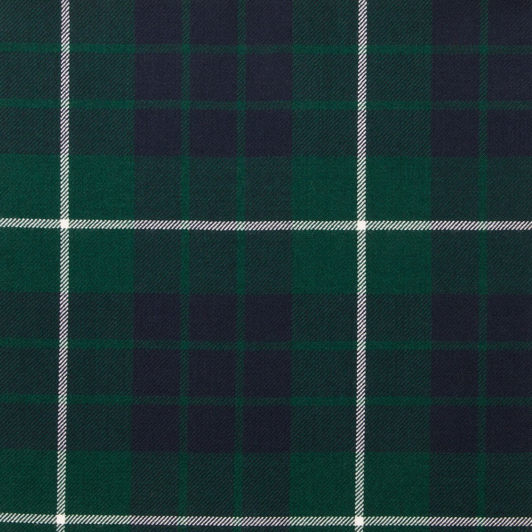 Hamilton Green Modern Light Weight Tartan Fabric