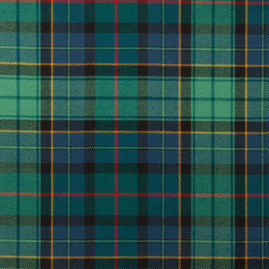 Leinster Green Irish Light Weight Tartan Fabric
