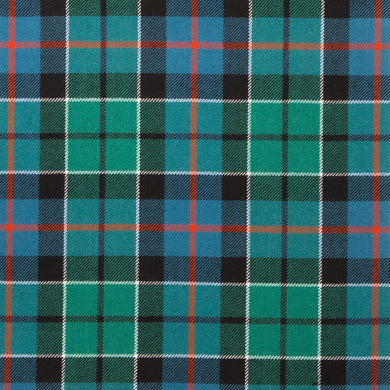 Leslie Green Ancient Light Weight Tartan Fabric