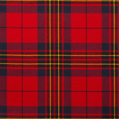 Leslie Red Modern Light Weight Tartan Fabric