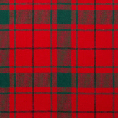 MacDonald of The Isles Red Modern Light Weight Tartan Fabric