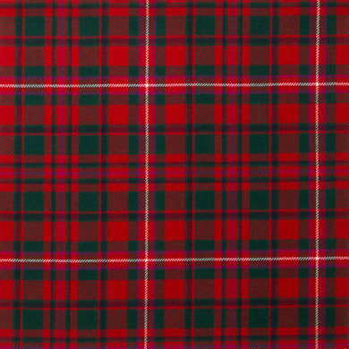 MacKinnon Red Modern Light Weight Tartan Fabric