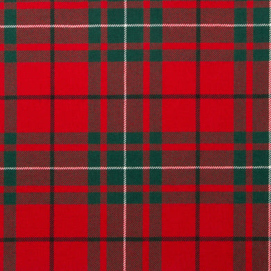 MacAuley Red Modern Light Weight Tartan Fabric