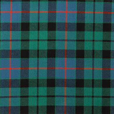 Morrison Green Ancient Light Weight Tartan Fabric