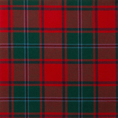 MacPhail Red Modern Light Weight Tartan Fabric