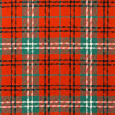 Morrison Red Ancient Light Weight Tartan Fabric