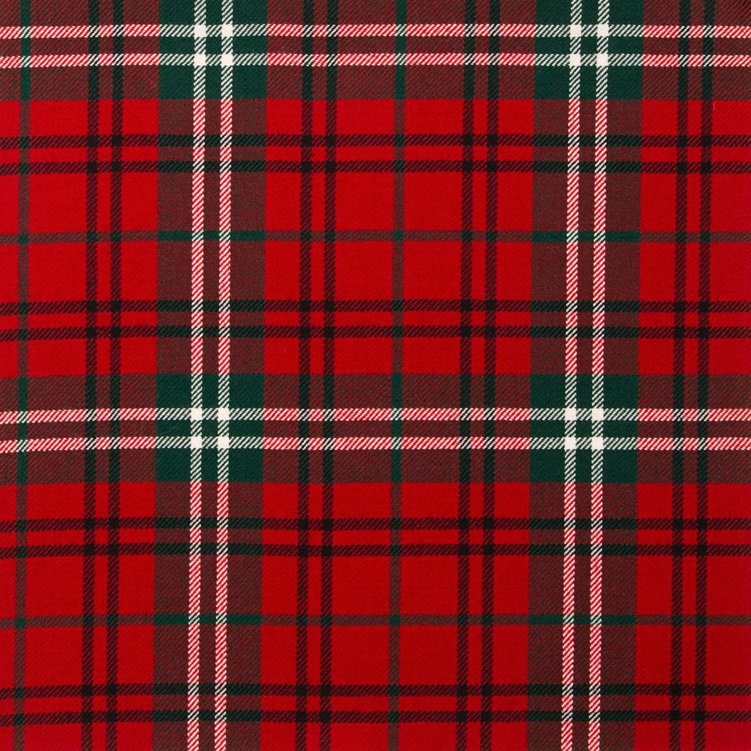 Morrison Red Modern Light Weight Tartan Fabric