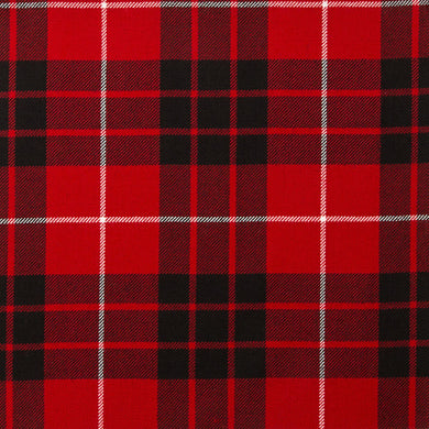Munro Black & Red Light Weight Tartan Fabric