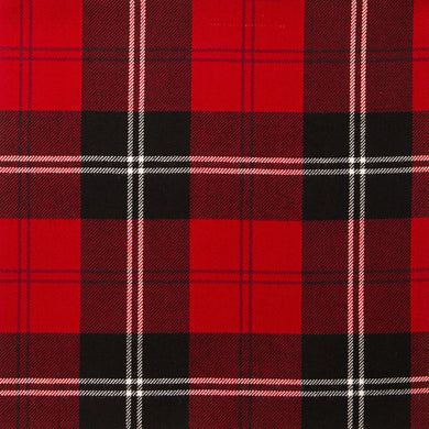 Ramsay Red Modern Light Weight Tartan Fabric