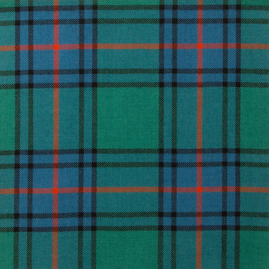 Shaw Green Ancient Light Weight Tartan Fabric